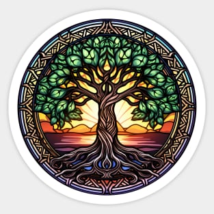 Yggdrasil the World Tree Sticker